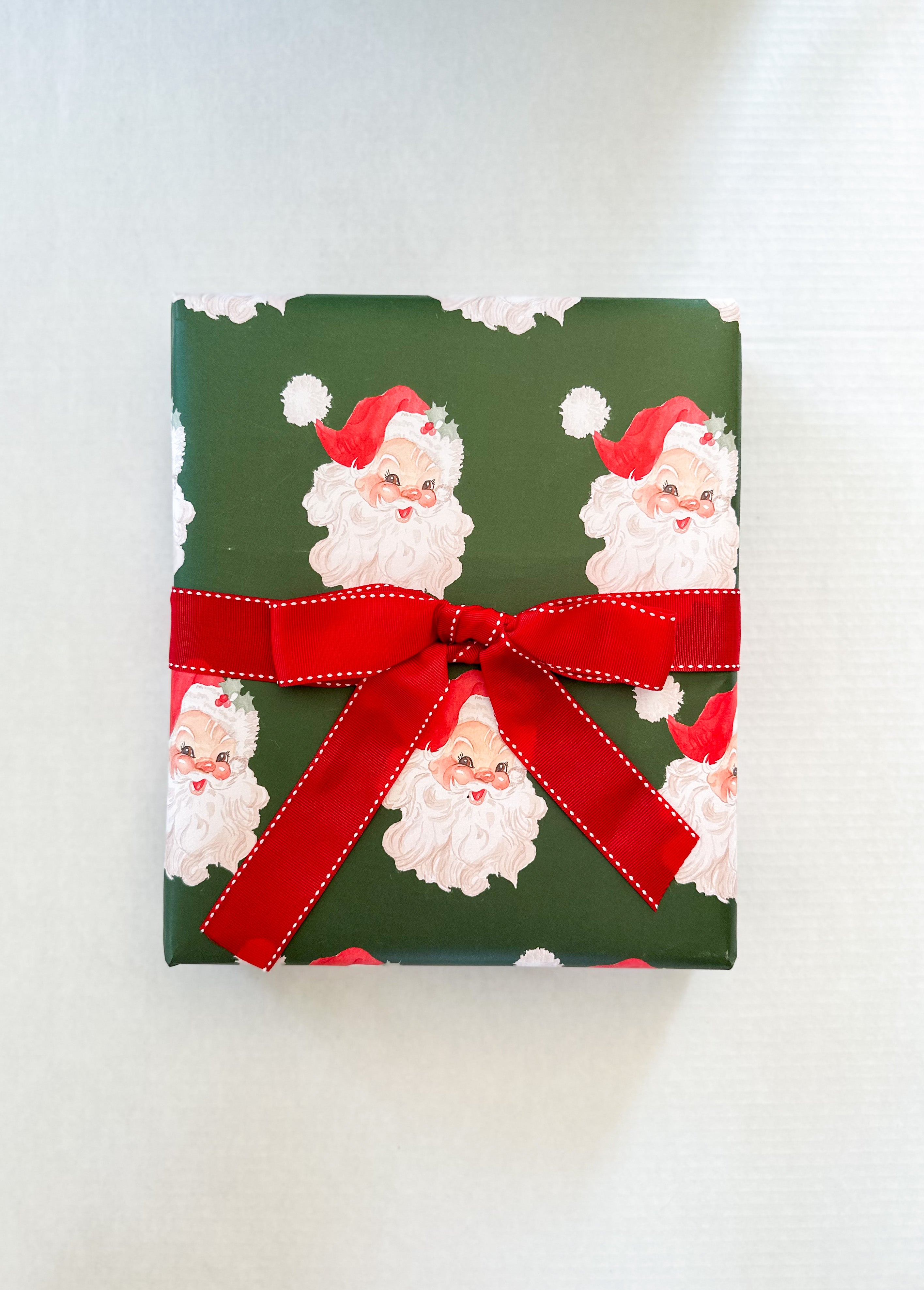 Vintage Santa Wrapping Paper – Kamu