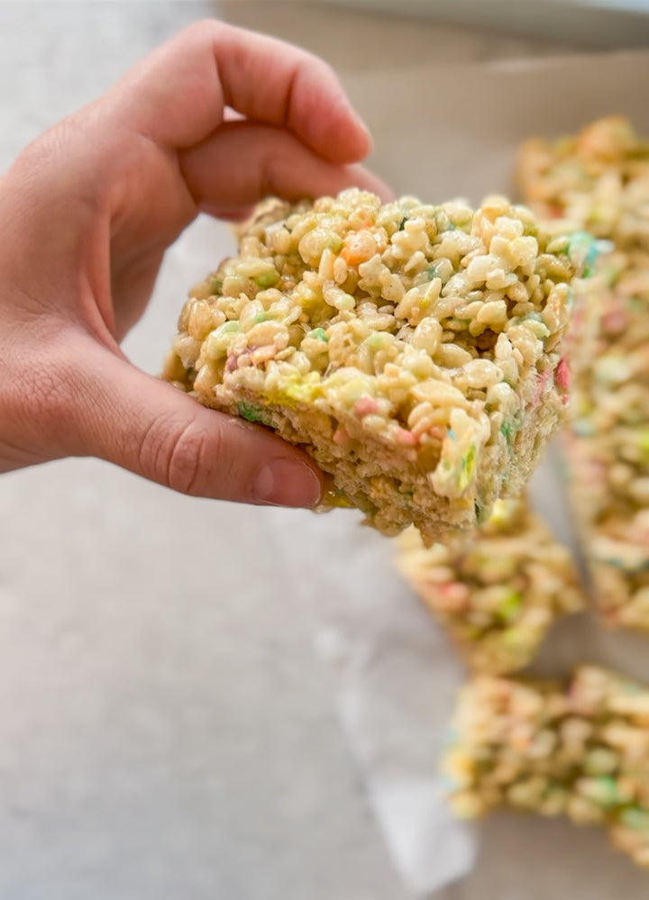 St. Patrick's Day Lucky Charms Rice Krispie Treats