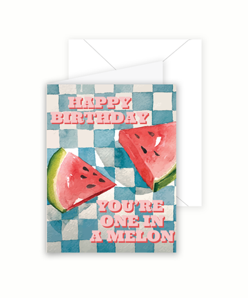 Watermelon Birthday Greeting Card