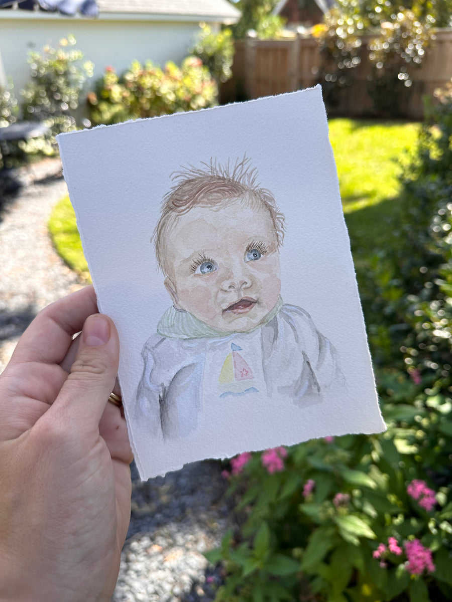 Watercolor Portrait Commission