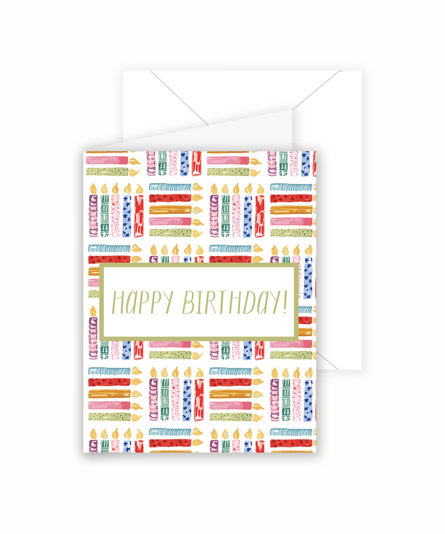 Birthday Candle Greeting Card