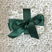 Sage Green Floral Wrapping Paper