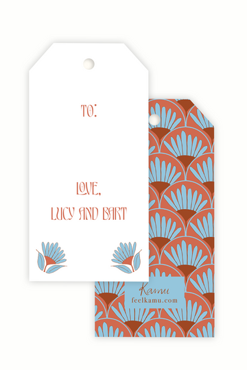 Retro Floral Gift Tags
